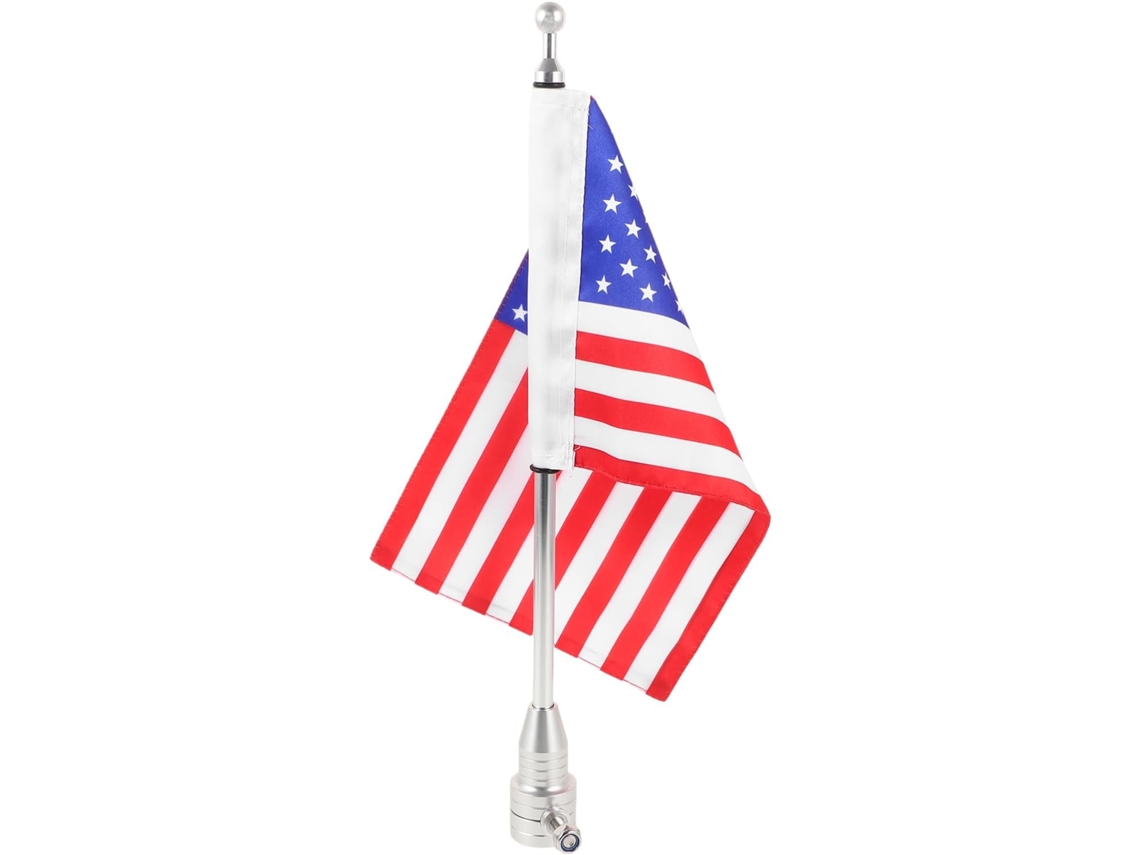 Soporte Para Manillar De Motocicleta Con Mástil Para Bandera, Accesorio Para Bicicleta, Soporte Para Bandera En