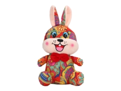 Ats-juguete De Conejo De Peluche Suave Bonito Exquisito Para Año Nuevo Muñeco De Peluche Decoración Hogar Niños Adultos 7.9in