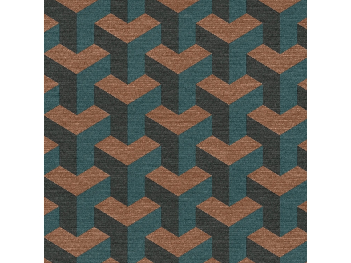 781502 Gu Papel De Pared 3d Texturizado Ligeramente Parpadeante 5,33 M2 Profhome