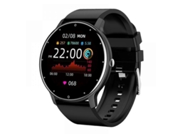 Reloj deportivo inteligente Zl02 resistente al agua con correa de resina negra | Ideal para un estilo de vida activo, con funciones inteligentes Ly Ebike