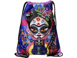 Bolso CATRINAS (Azul - Poliéster - 44 x 34 x 2 cm)