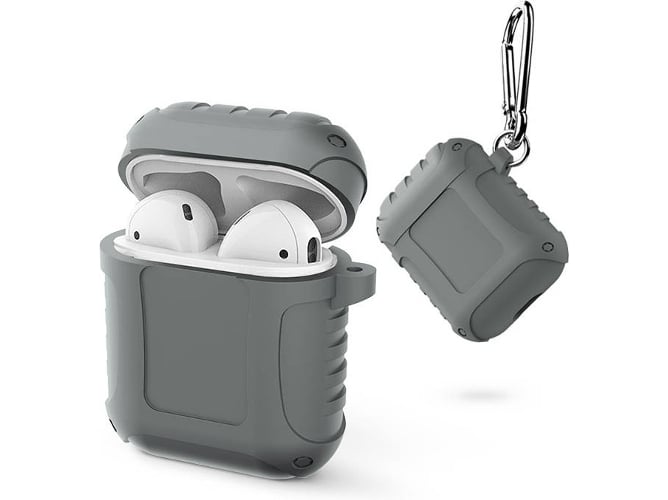 Funda WISETONY 5052439394583 (Para AirPods - Gris)