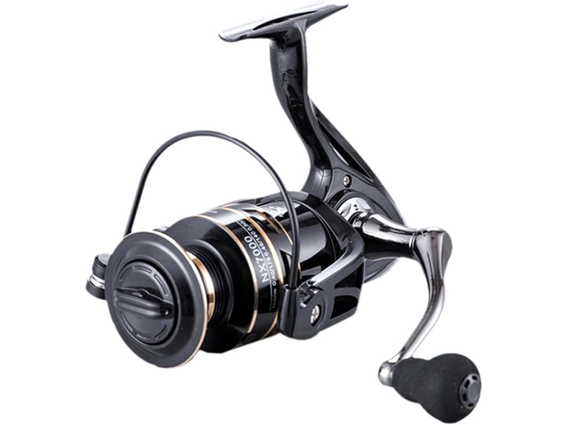 Carrete De Pesca, Giratorio Totalmente Metálico, Pesca Luya Ultra Larga Distancia, Latón, Metal, Carretes P...