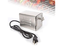 KOFIHETY Motor Eléctrico SP S40 para Barbacoa de Acero Inoxidable, Motor Profesional para Barbacoa, Pollo, Cerdo, Cabra Asada al Aire Libre (220V 240V)