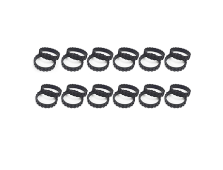 12 pares de peças de reposição de pneus resistentes para irobot roomba 500