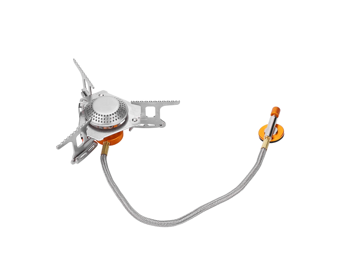 Mini estufa de gas portátil plegable de metal Pastaque para acampar al aire libre de 3500 W