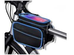 Bolsa para bicicleta de montaña Bolsa para teléfono con pantalla táctil Bolsa para bicicleta Bolsa para viga delantera Bolsa para tubo superior Bolsa YEMAESRE