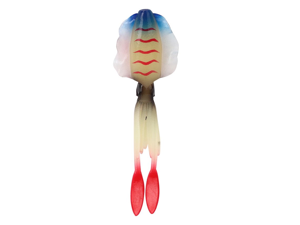 Danu26-señuelo De Calamar Suave Simulado De Pvc Luminoso Para Pesca, Señuelo Artificial De Calamar