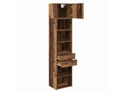 Maison Exclusive - Alacena Madera Vieja 50 X 42,5 X 225 Cm Madera Contrachapada