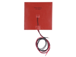 Almohadilla Calefactora De Silicona 200x200mm 200w 180℃ Cama Caliente Impresora 3d Dc24v