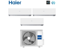 Prueba del aire acondicionado Haier 3u55meefra Revive Wifi 9000+9000+12000-btu R32