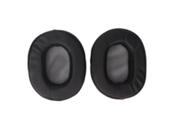 Almohadillas De Repuesto Para Auriculares Mdr 1a Mdr 1adac, De Piel Sintética Negra.