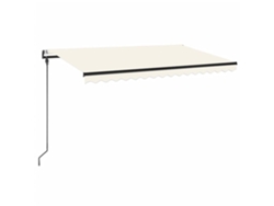 Maison Exclusive - Toldo Retráctil Automático Crema 450x300 Cm