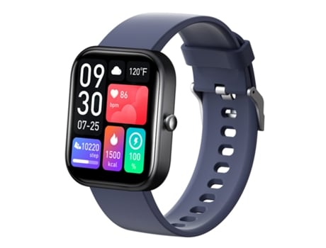 Smartwatch CHRONUS Pantalla de alta definición de 2.0'' 100 modos deportivos 10 días de duración de la batería Azul