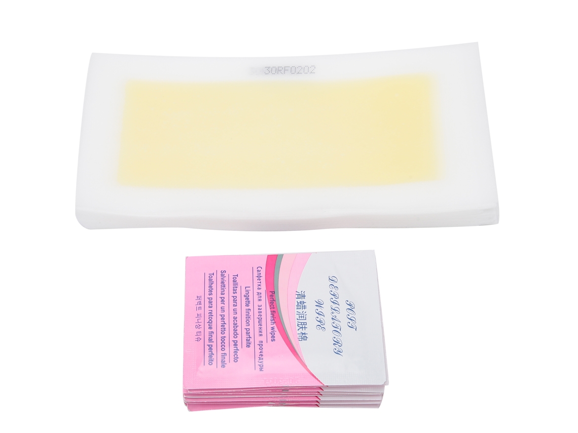60 Piezas Cintas De Cera Depilatoria Universal Para Piernas, Axilas Y Rostro, Papel Despilatorio Portátil
