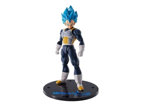 Figura Super Saiyan God Vegeta Dragon Ball S.H. Figuarts 15 Aniversario 15 cm BANDAI