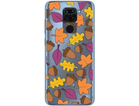 Carcasa Xiaomi Redmi Note 9 TUMUNDOSMARTPHONE Dibujos Transparente Multicolor
