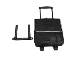 Bolsa Térmica Con Ruedas De 43 Litros, Impermeable, Para Camping, Picnics Y Actividades Al Aire Libre - Negra