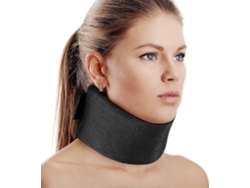 Collarin Cervical De Espuma Suave Ajustable Para Alivio Del Dolor De Cuello Y Apoyo Durante El Sueño L Negro