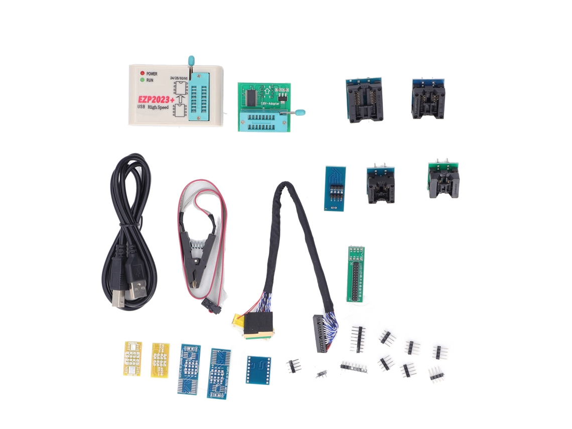Programador De Bios De Alta Velocidad Spi Flash Para Eeprom 24, 25 Y 93, Y Circuitos Lógicos Programables 25t80.