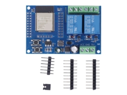 Módulo De Relé Doble Con 4m Teclas Flash Programables Para Desarrollo Secundario Dc5-60v