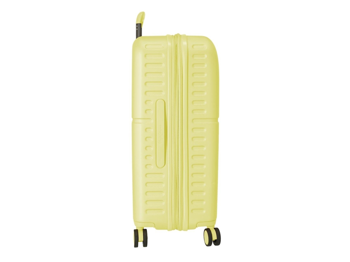 Juego de maletas PEPE JEANS color amarillo brillante (48x70x28cm 116l)