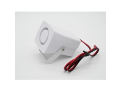 Alarma Electrónica Con Cable, Sirena Fuerte Para Sistema De Seguridad Hogar Y Vehículo 12v