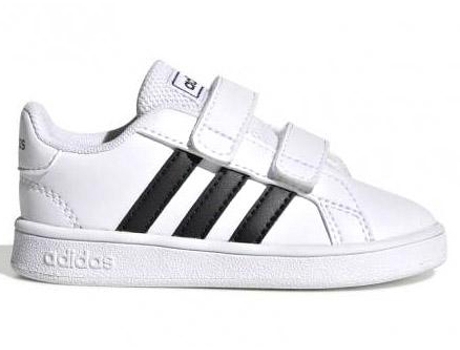 Zapatillas ADIDAS Grand Court I Bebés (22 - Blanco)