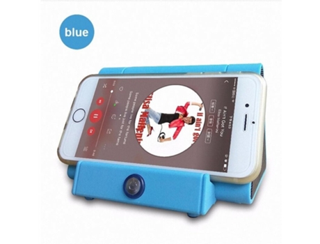 Altavoz Pequeño Mini de Inducción Anatómica Azul