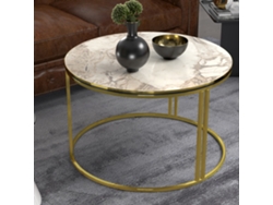Mesa de Centro [EN.CASA] (50 x Ø 70 cm - Aglomerado - Multicolor)
