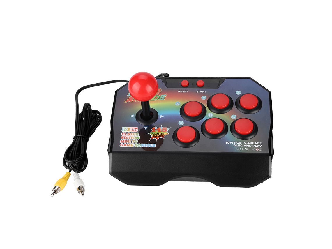 Controlador de juegos arcade con palanca grande y comodidad para el usuario