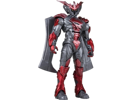 Figura Superman Unchained Armour Patina Dc 18 Cms