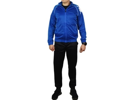 Chándal KAPPA Hombre (Poliéster - Azul - M)
