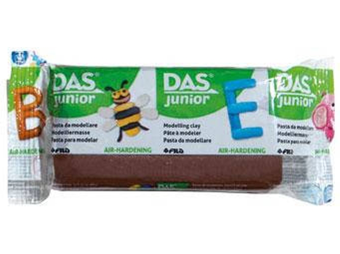 Plastilina DAS Junior 349306 Márron 100 g (Edad Mínima: 3 años)
