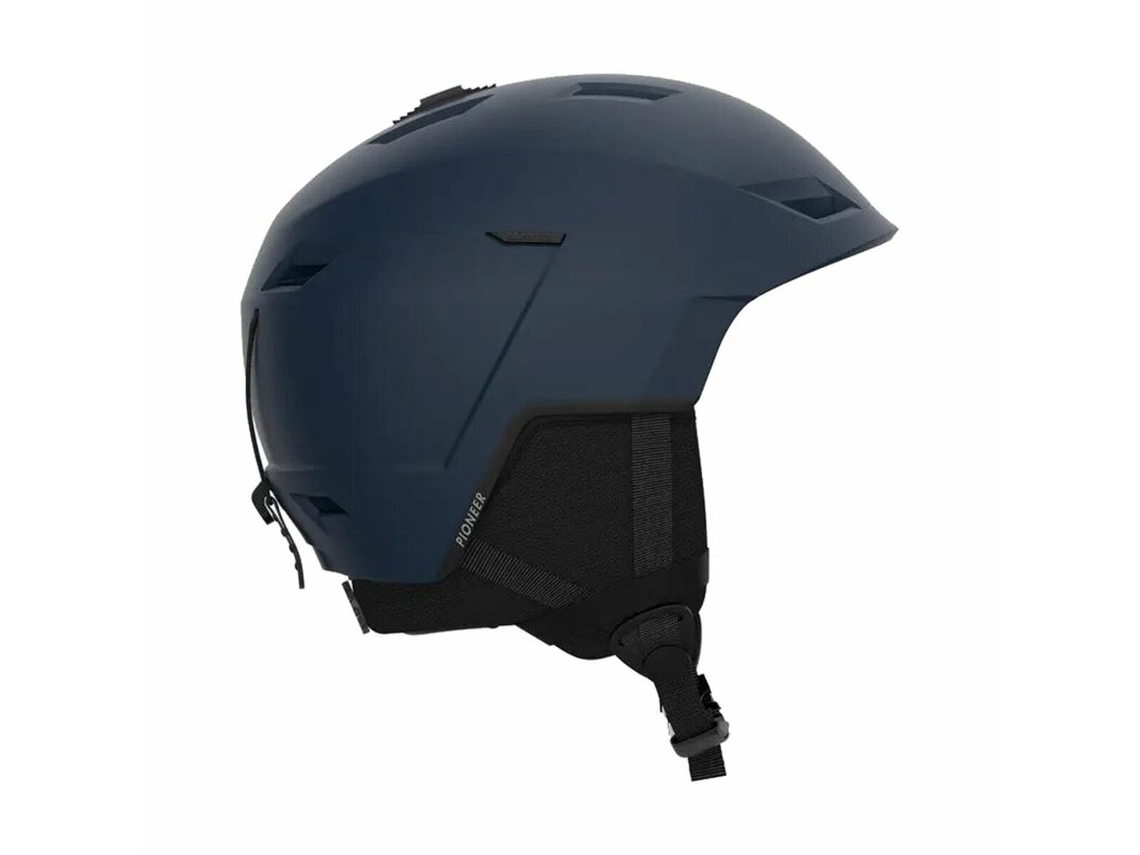 Casco de esquí Salomon Pioneer Lt (Azul, Talla adulto 56-59 cm)