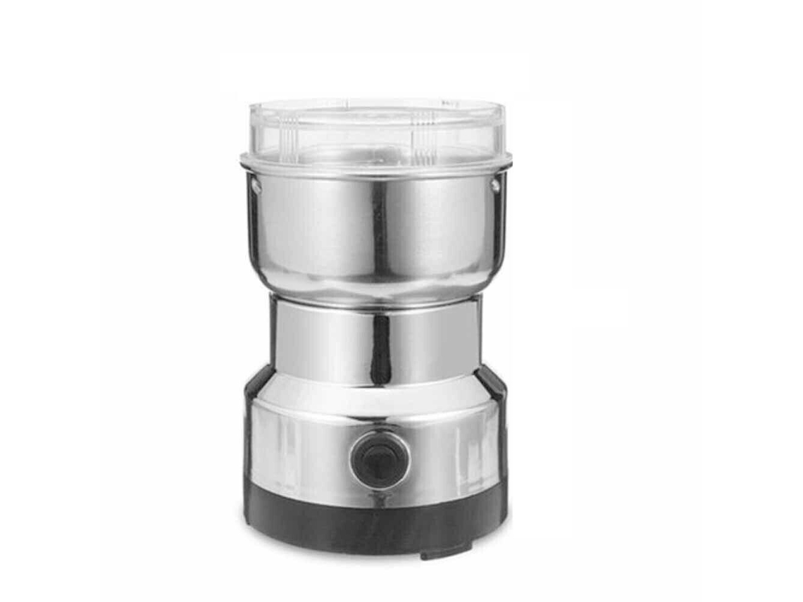 Molinillo de café eléctrico, cuchillas de acero inoxidable, molinillo portátil, tamaño compacto, fácil limpieza para café, especias, hierbas, semillas,