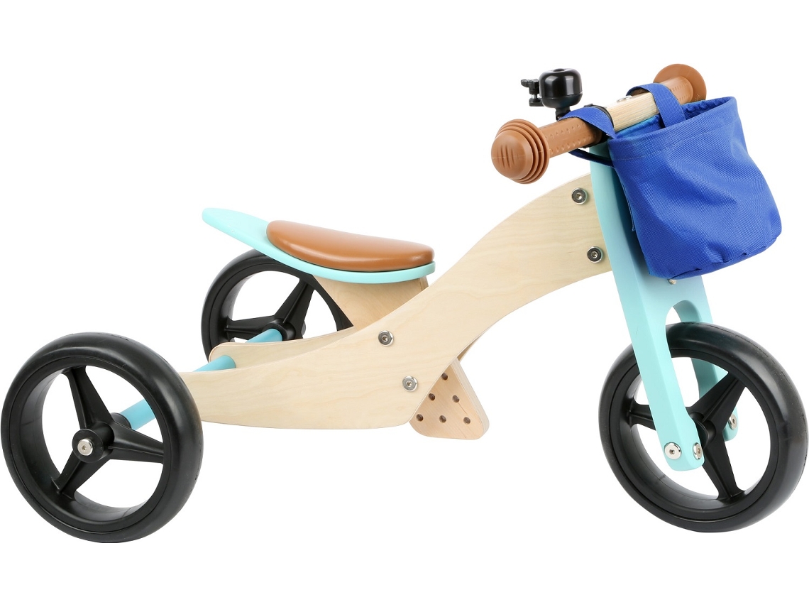 Triciclo SMALL FOOT COMPANY (Madera - Azul - 64 x 38 x 36 cm)