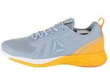 Zapatillas REEBOK Print Run 2 Mujer (38.5 - Gris y Naranja)