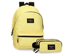 Mochila Escolar Poliéster Aris Colorful Amarillo PEPE JEANS