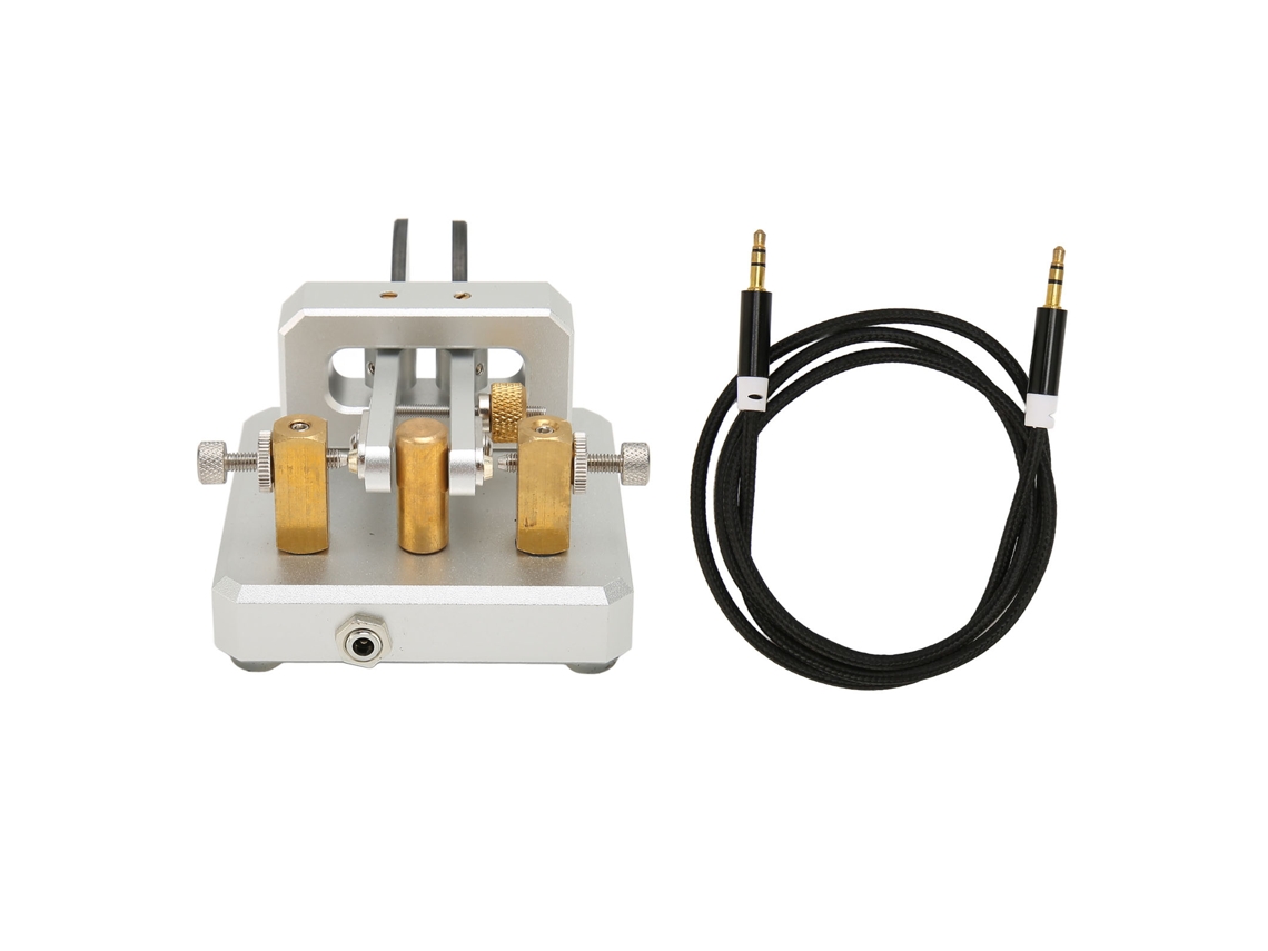 Clave Automática De Doble Paleta En Código Morse Para Telégrafo Portátil Cw De Onda Corta
