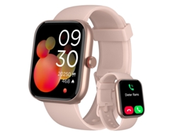 Smartwatch Yizhood Idw20 1.91 Inch Llamada Bluetooth Ip68 Impermeable Monitorización De Salud 100 Modos Deportivos 300mah (android E Ios - Rosa)