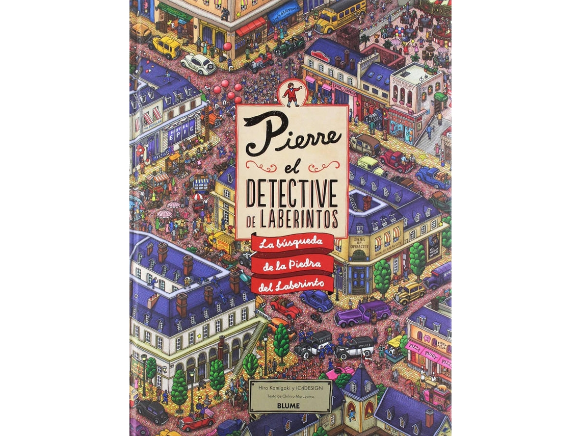 Libro Pierre. El Detective De Laberintos (2020) de Ic4Design (Español)