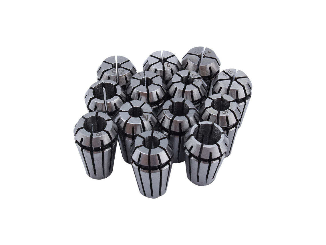 Juego De 13 Piezas Er11 Spring Vest Tool Set Para Fresadora Cnc Y Máquina De Grabado De Precisión