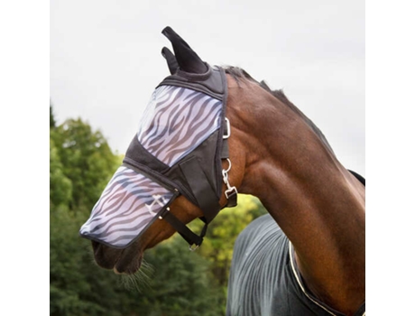 Máscara antipolvo para caballos HORZE Zebra