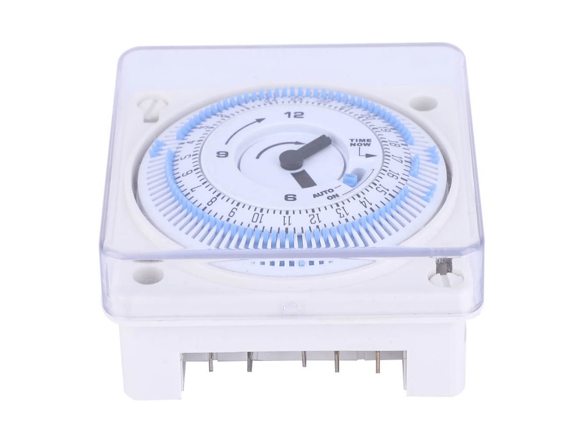 Relé De Temporizador Mecánico Tht-189p Controlador De Tiempo Interruptor 110-240v