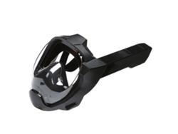 Máscara De Snorkel Integral Para Adultos Con Sistema De Respiración Antihumo Y Visión De 180°.