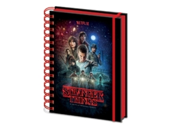 Cuaderno de notas con póster de Stranger Things de Pyr B.active