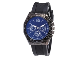 Reloj De Pulsera Unisex De Cuarzo Con Correa De Silicona, Estilo Clásico Informal.