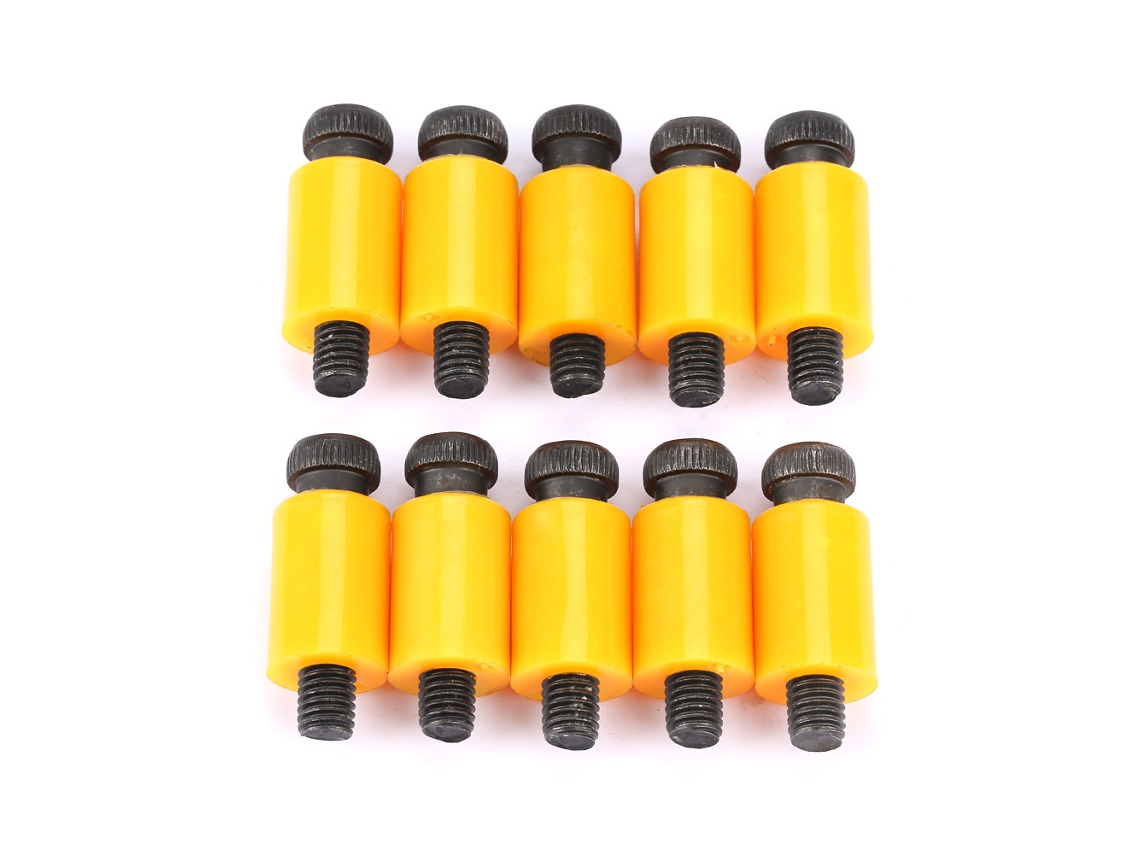 Práctico Kit De 10 Tornillos Con Cabeza De Bolsa Y Correa De Nailon (rosca D16 M8)