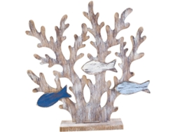 Adorno Ligero De Plástico Estilo Mediterráneo, Árbol De Coral Decorativo Simulado Para Decoración.